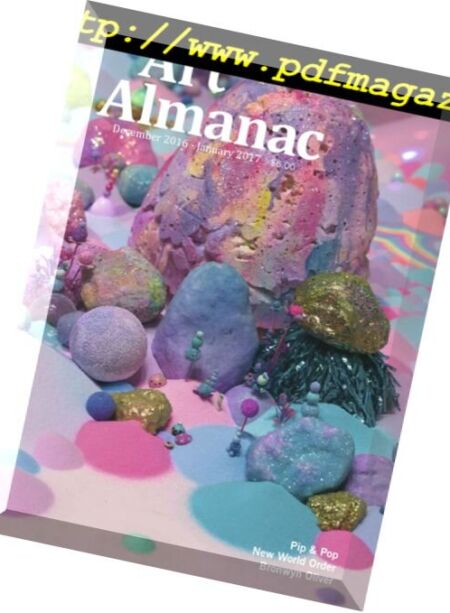Art Almanac – December 2016 – January 2017 Cover