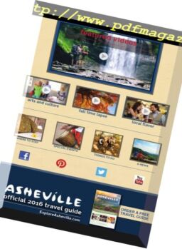 Asheville Official – Travel Guide 2016