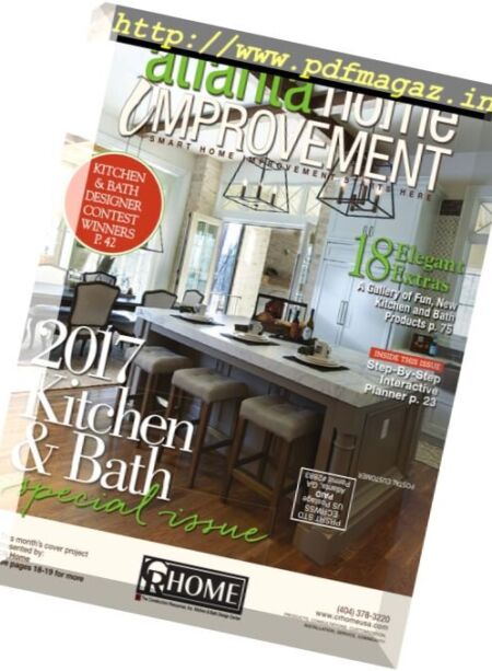 Atlanta Home Improvement – Kitchen & Bath Special 2017 Cover