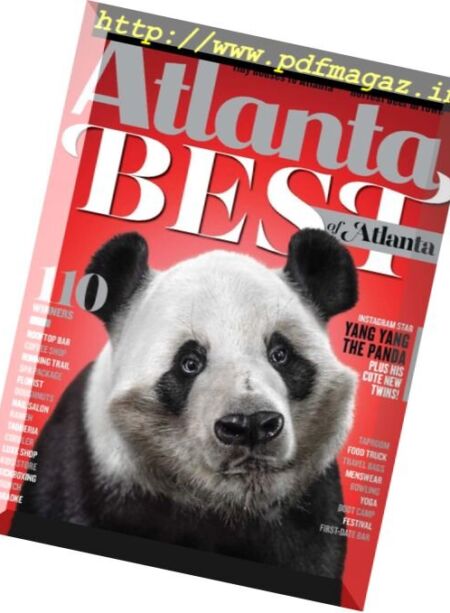 Atlanta Magazine – December 2016 Cover