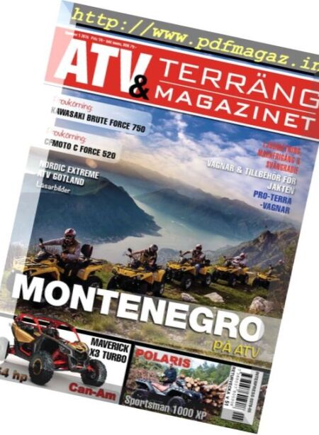 ATV & Terrang Magazinet – Nr.5, 2016 Cover