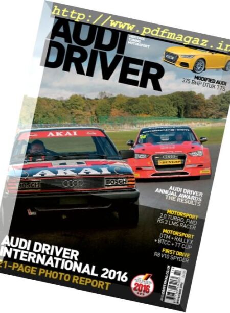 Audi Driver – November 2016 Cover