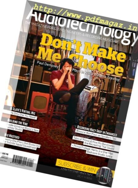 Audio Technology – Issue 118, 2016 Cover