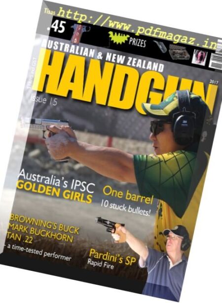 Australian & New Zealand Handgun – Issue 15, 2017 Cover