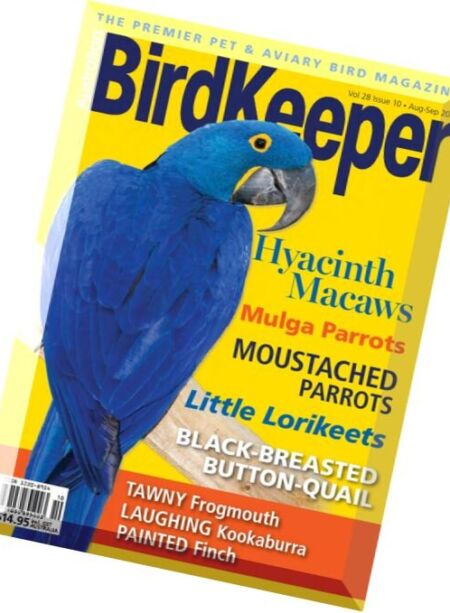 Australian Birdkeeper – August-September 2015 Cover