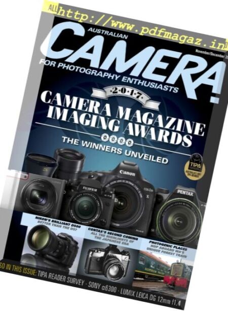 Australian Camera – November-December 2016 Cover