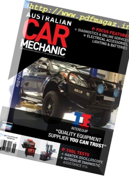 Australian Car Mechanic – November-December 2016 Cover