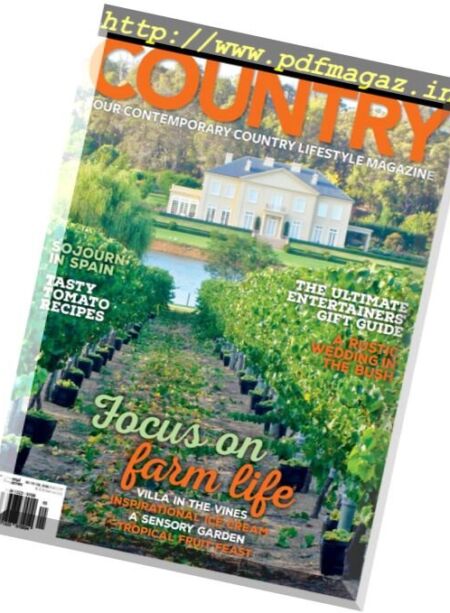 Australian Country – December 2016 Cover