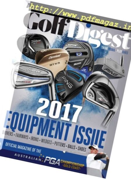 Australian Golf Digest – December 2016 Cover