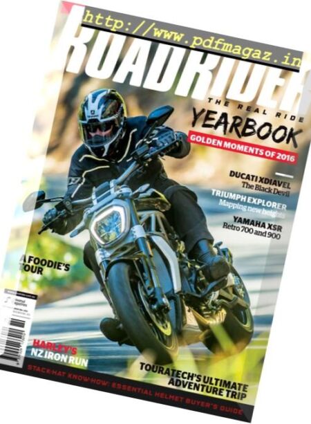 Australian Road Rider – December 2016 Cover