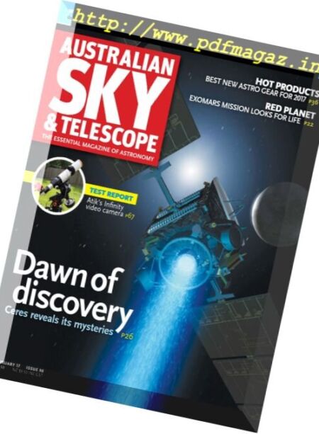 Australian Sky & Telescope – January 2017 Cover