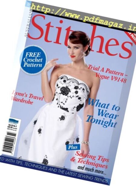 Australian Stitches – Volume 25 Issue 2 2016 Cover