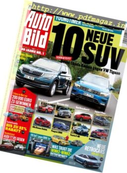 Auto Bild Germany – 18 November 2016
