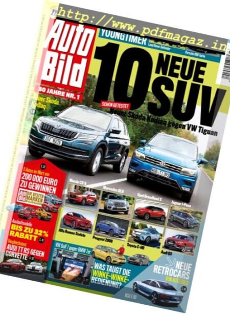 Auto Bild Germany – 18 November 2016 Cover