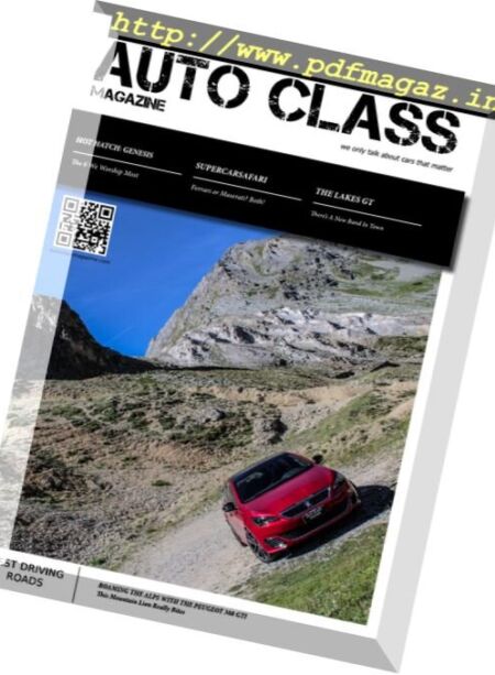 Auto Class Magazine – November 2016 Cover