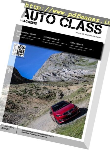 Auto Class Magazine – Novembre 2016 Cover