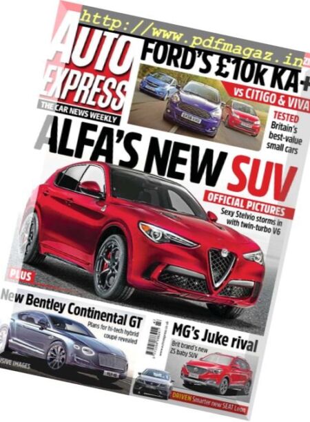 Auto Express – 23 November 2016 Cover