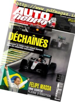 Auto Hebdo – 16 Novembre 2016