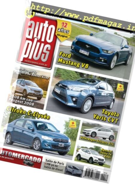 Auto Plus Argentina – Noviembre 2016 Cover