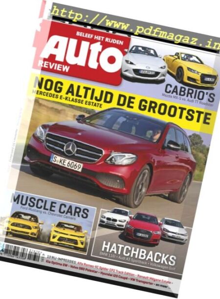 Auto Review – Oktober 2016 Cover