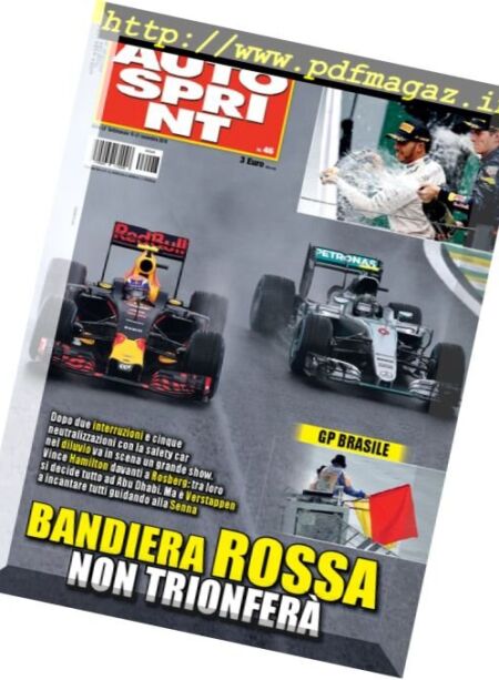 Auto Sprint – 15 Novembre 2016 Cover