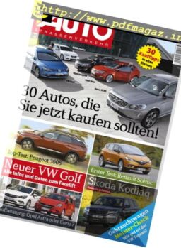 Auto Strassenverkehr – 16 November 2016