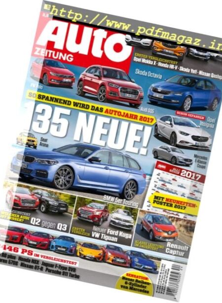 Auto Zeitung – 2 November 2016 Cover