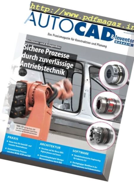 Autocad & Inventor Magazin – Dezember 2016 – Januar 2017 Cover