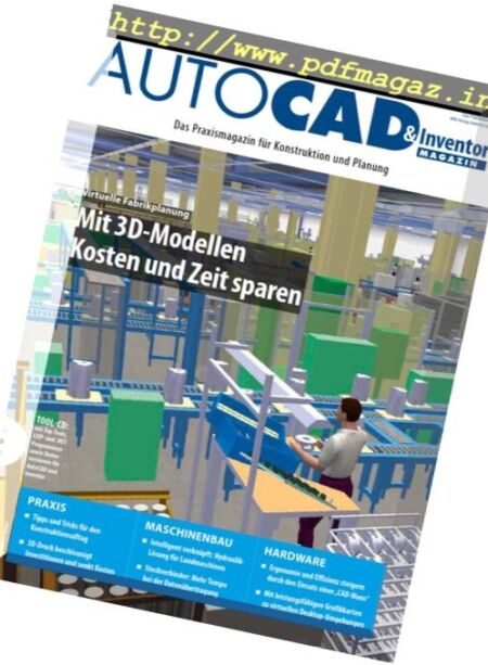 Autocad & Inventor – Oktober-November 2016 Cover