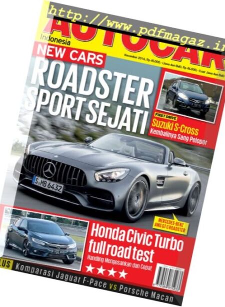 Autocar Indonesia – November 2016 Cover