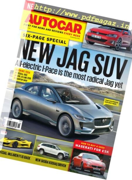 Autocar UK – 16 November 2016 Cover