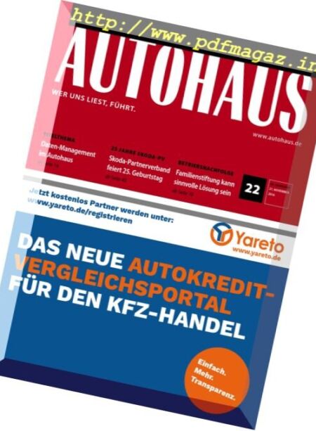 Autohaus – Nr.22, 2016 Cover