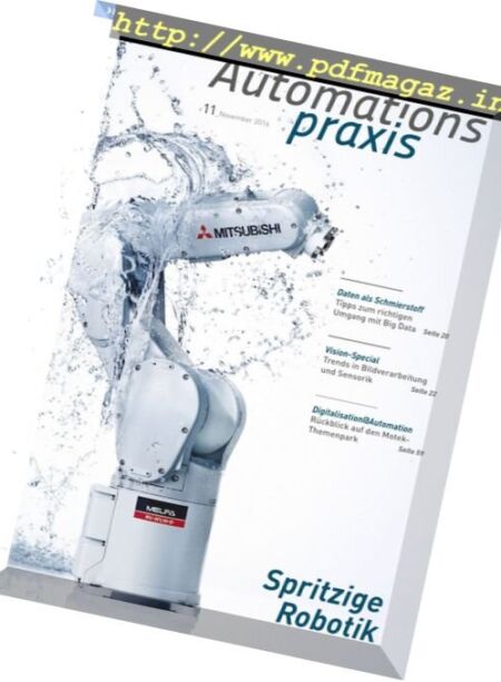 Automations Praxis – November 2016 Cover