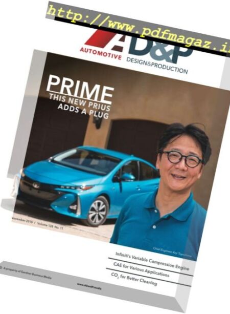 Automotive Design and Production – November 2016 Cover
