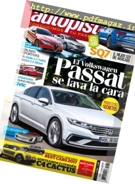 Autopista – 8 Noviembre 2016 Cover