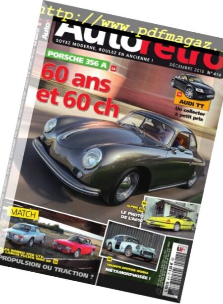 Autoretro – Decembre 2016 Cover