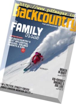 Backcountry Magazine – November 2016