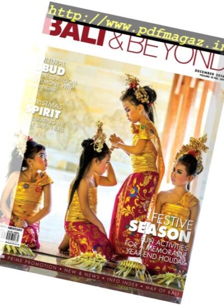 Bali & Beyond – December 2016 Cover