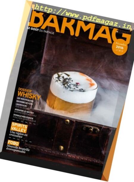 Barmag – Novembre 2016 Cover