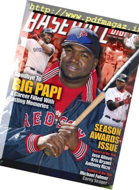 Baseball Digest – November-December 2016 Cover