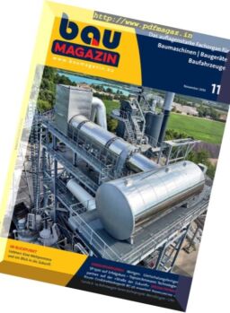 Baumagazin – November 2016