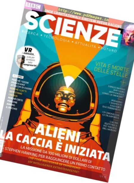 BBC Scienze – Aprile 2016 Cover