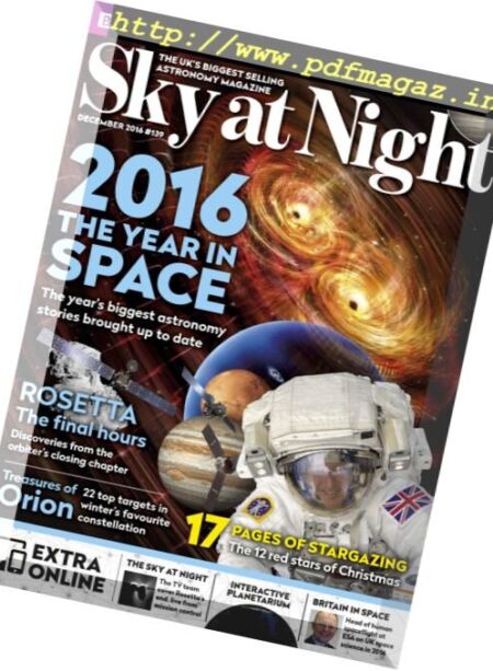 BBC Sky at Night – December 2016 Cover