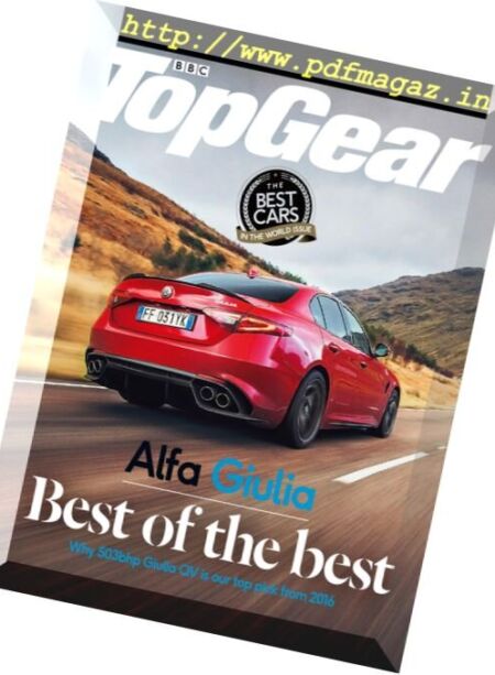 BBC Top Gear UK – Best Cars 2016 Cover