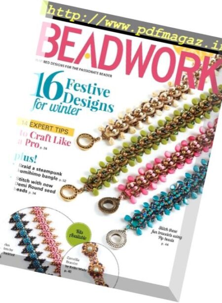 Beadwork – December 2016 – January 2017 Cover