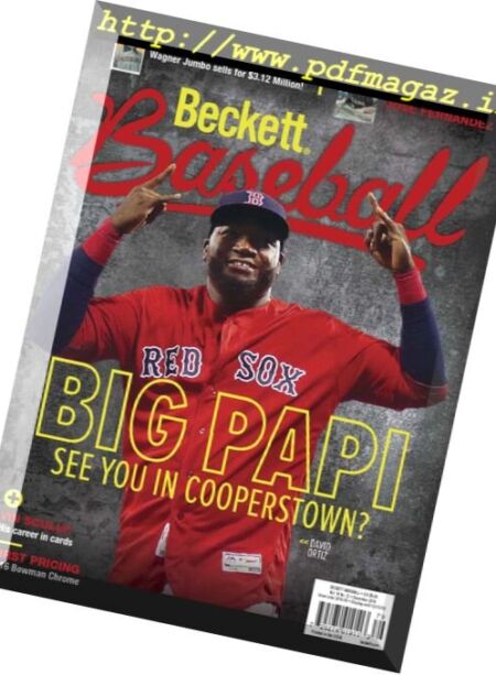 Beckett Baseball – December 2016 Cover
