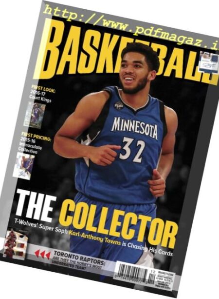 Beckett Basketball – December 2016 Cover