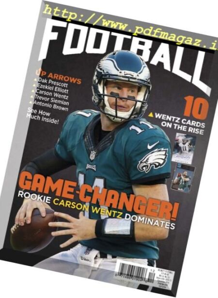 Beckett Football – December 2016 Cover
