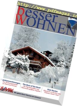 Besser Wohnen – RE-MAX, Winter 2016-2017