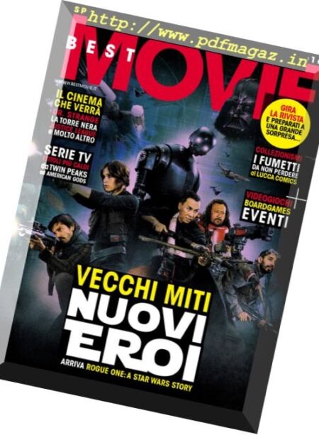 Best Movie – Speciale Lucca Comics and Games 2016 Cover